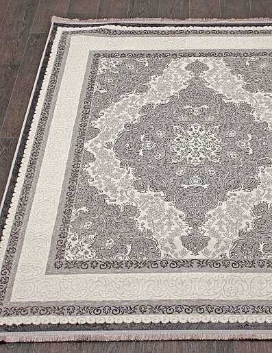 Ковёр BEHRAM ALFANI 0T249RG-GREY Турецкий Ковёр Бехрам Альфани 0T249RG-GREY Цена указана за 1 кв/метр.