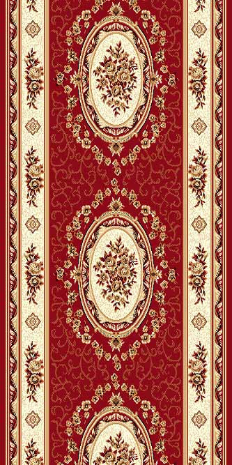 Ковровая дорожка LAGUNA 5444 RED Российский ковер ЛАГУНА фабрики Меринос 5444 RED Цена указана за 1 квадратный метр