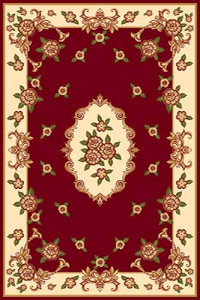 Прямоугольный ковер KAMEA carving D093 RED