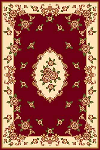 Прямоугольный ковер KAMEA carving D093 RED Российский ковер Камея Карвинг фабрики Меринос D093 RED Цена указана за 1 квадратный метр