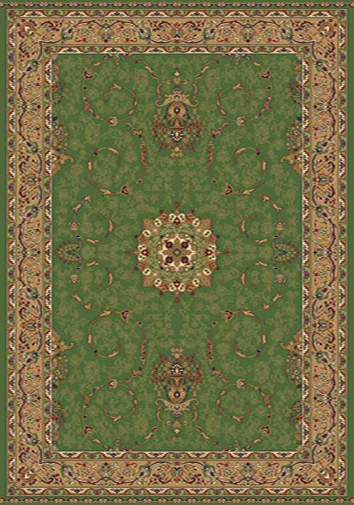 Прямоугольный ковер BUHARA D034 GREEN Российский ковер БУХАРА фабрики Меринос D034 GREEN Цена указана за 1 квадратный метр