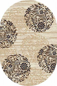 Овальный ковер VALENCIA DELUXE D303 CREAM-BROWN