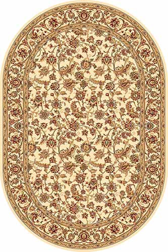 Овальный ковер IZMIR D155 CREAM Российский ковер Измир фабрики Меринос D155 CREAM Цена указана за 1 квадратный метр