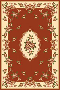Прямоугольный ковер KAMEA carving D093 TERRA