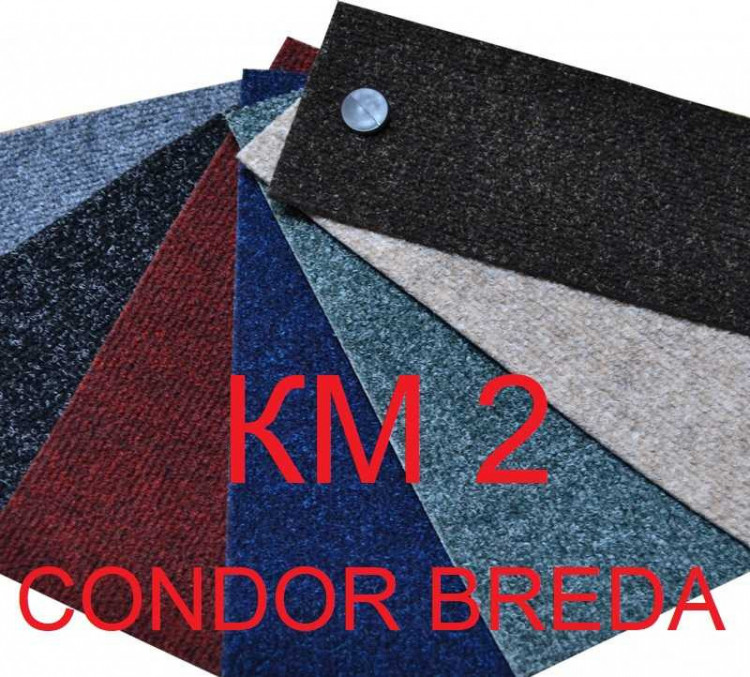 Офисный ковролин Condor Breda КМ2 Ковролин Condor Breda (Бреда) - доступный по цене, противопожарный ковролин КМ2 от фабрики Condor Сarpet.