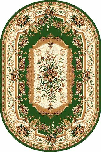 Овальный ковер LAGUNA 5439 GREEN Российский ковер ЛАГУНА фабрики Меринос 5439 GREEN Цена указана за 1 квадратный метр