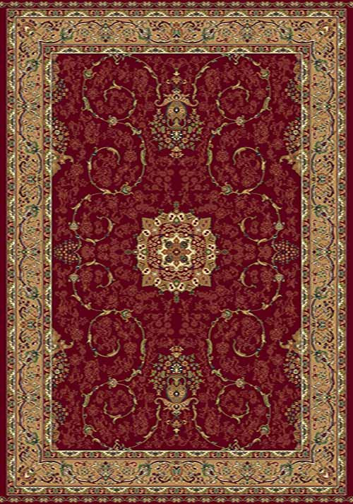 Прямоугольный ковер BUHARA D034 RED Российский ковер БУХАРА фабрики Меринос D034 RED Цена указана за 1 квадратный метр