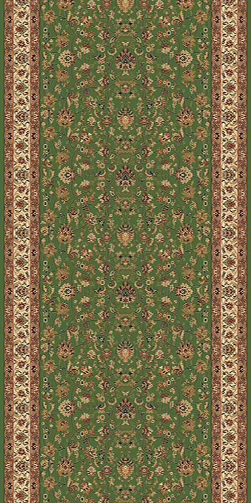 Ковровая дорожка BUHARA 5471 GREEN Российский ковер БУХАРА фабрики Меринос 5471 GREEN Цена указана за 1 квадратный метр