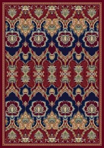 Прямоугольный ковер BUHARA D435 RED Российский ковер БУХАРА фабрики Меринос P035 RED Цена указана за 1 квадратный метр