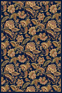 Прямоугольный ковер VALENCIA DELUXE D246 NAVY
