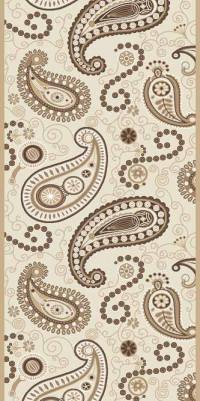 Ковровая VALENCIA DELUXE D302 CREAM-BROWN