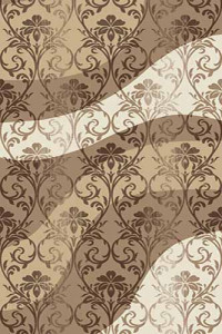 Прямоугольный ковер MEGA carving D268 BEIGE
