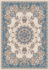 Прямоугольный ковер SHAHREZA D211 CREAM-BLUE