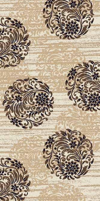 Ковровая VALENCIA DELUXE D303 CREAM-BROWN Российский ковер ВАЛЕНСИЯ ДЕЛЮКС фабрики Меринос D303 CREAM-BROWN Цена указана за 1 квадратный метр