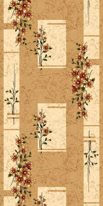 Ковровая дорожка DA VINCI D024 BEIGE Российский ковер DA VINCI фабрики Меринос D024 BEIGE Цена указана за 1 квадратный метр
