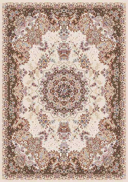 Прямоугольный ковер SHAHREZA D211 CREAM-BROWN Российский ковер ШАХРЕЗА фабрики Меринос D211 CREAM-BROWN Цена указана за 1 квадратный метр