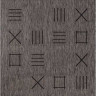 Ковёр VEGAS-S003-D-GRAY-BLACK-STAN