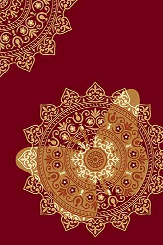 Прямоугольный ковер KAMEA carving D133 RED Российский ковер Камея Карвинг фабрики Меринос D133 RED Цена указана за 1 квадратный метр