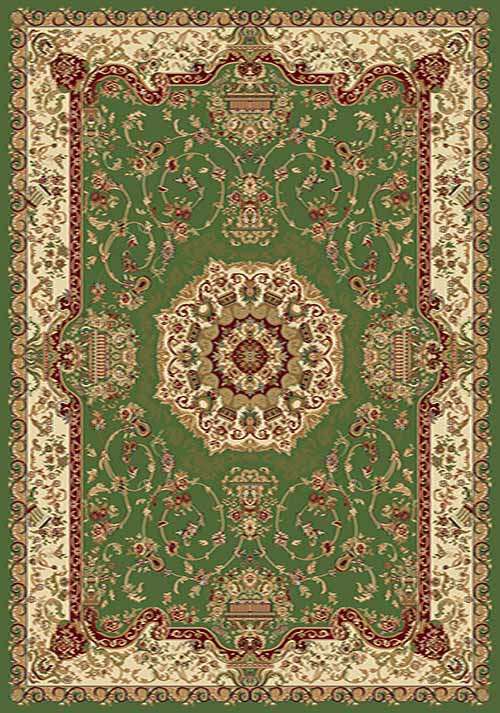 Прямоугольный ковер BUHARA D037 GREEN Российский ковер БУХАРА фабрики Меринос D037 GREEN Цена указана за 1 квадратный метр