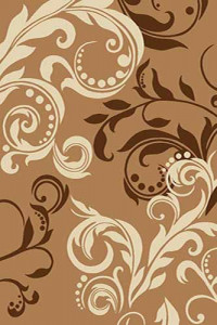 Прямоугольный ковер VISION DELUXE carving V825 MUSTARD