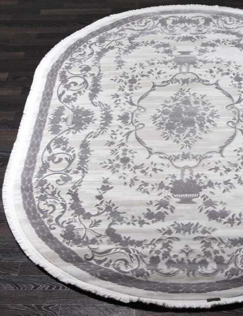 Турецкий ковер TRUVA-08330G-GREY-GREY-OVAL Восточные ковры TRUVA
Цена указана за квадратный метр