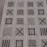 Ковёр VEGAS-S003-GRAY-BLACK-STAN
