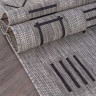 Ковёр VEGAS-S003-GRAY-BLACK-STAN