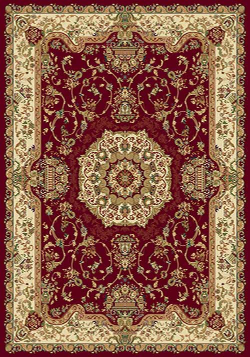 Прямоугольный ковер BUHARA D037 RED Российский ковер БУХАРА фабрики Меринос D037 RED Цена указана за 1 квадратный метр