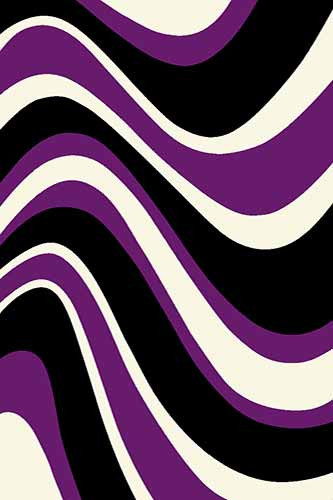 Прямоугольный ковер VISION DELUXE carving V802 BLACK-VIOLET Российский ковер ВИЖН ДЕЛЮКС фабрики Меринос V802 BLACK-VIOLET Цена указана за 1 квадратный метр