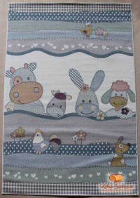 Прямоугольный ковер SOFIT 2484-LIGHT CREAM 9