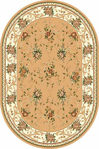 Овальный ковер LAGUNA 5455 BEIGE Российский ковер ЛАГУНА фабрики Меринос 5455 BEIGE Цена указана за 1 квадратный метр