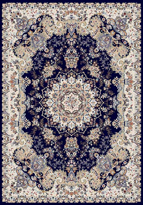 Прямоугольный ковер SHAHREZA D211 NAVY Российский ковер ШАХРЕЗА фабрики Меринос D211 NAVY Цена указана за 1 квадратный метр