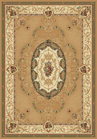 Прямоугольный ковер BUHARA D058 BEIGE
