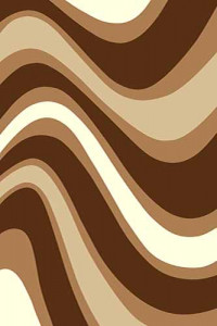 Прямоугольный ковер VISION DELUXE carving V802 BROWN