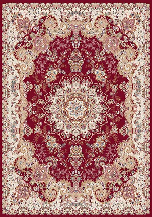 Прямоугольный ковер SHAHREZA D211 RED Российский ковер ШАХРЕЗА фабрики Меринос D211 RED Цена указана за 1 квадратный метр