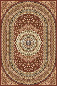 Прямоугольный ковер LAGUNA D504 BROWN