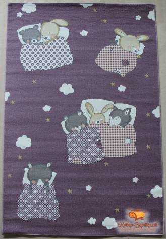 Прямоугольный ковер SOFIT 2922-LIGHT PURPLE 9 Российский ковер Софит фабрики Меринос Цена указана за 1 квадратный метр